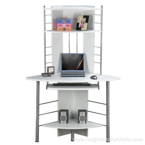 Multifunctional Corner Computer Tower Desk